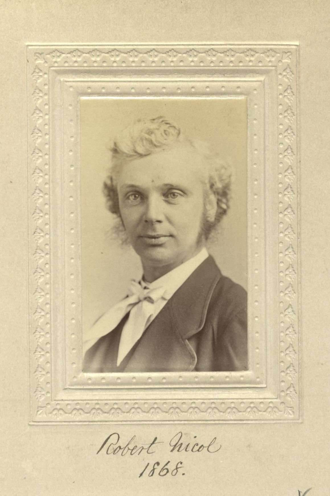 Member portrait of Robert Nicol